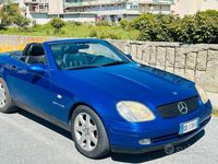 Usata Mercedes SLK200 192 CV (141 kW) 1999 Blu Cabrio