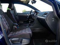 Usata VW Golf VII GTI 245 CV (180 kW) 2019 Blu Berlina