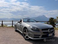 Usata Mercedes SLK200 184 CV (135 kW) 2013 Grigio Cabrio