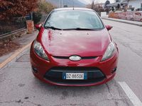 Usata Ford Fiesta Titanium 97 CV (71 kW) 2009 Rosso Utilitaria