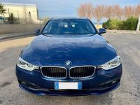 Usata BMW 318 Sport Line 150 CV (110 kW) 2018 Blu Station wagon