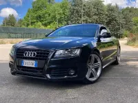 Usata Audi A5 S-Line 170 CV (125 kW) 2010 Nero Coupé