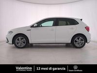 Usata VW Polo R-line 95 CV (69 kW) 2023 Bianco Utilitaria