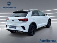 Nuova VW T-Roc R-line Plus 150 CV (110 kW) 2025 Pure white nero SUV