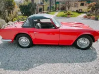 Usata Triumph TR4 1960 Rosso Cabrio