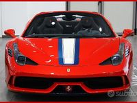 Usata Ferrari 458 600 CV (441 kW) 2015 Rosso Cabrio