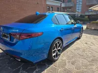 Usata Alfa Romeo Giulia Veloce 211 CV (155 kW) 2018 Blu/azzurro Berlina
