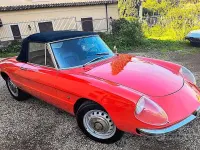 Usata Alfa Romeo Spider 102 CV (75 kW) 1960 Rosso Cabrio