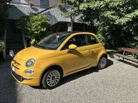 Usata Fiat 500C Lounge 69 CV (50 kW) 2016 Giallo Cabrio