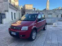 Usata Fiat Panda 4x4 69 CV (50 kW) 2010 Rosso Utilitaria