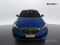 Usata BMW 118 M Sport 136 CV (100 kW) 2022 Misano blue metallizzato Utilitaria