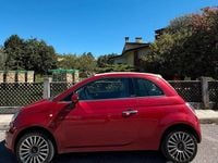 Usata Fiat 500C 100 CV (73 kW) 2010 Rosso Cabrio