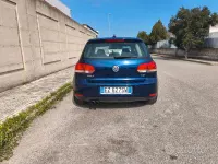 Usata VW Golf VI 110 CV (80 kW) 2009 Blu Utilitaria