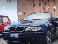Usata BMW 318 Cabriolet 143 CV (105 kW) 2003 Nero Cabrio