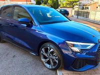 Usata Audi A3 S-Line 150 CV (110 kW) 2022 Blu/azzurro Berlina
