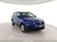 Usata Skoda Karoq Executive 110 CV (80 kW) 2022 Blu SUV