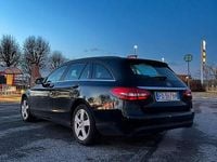 Usata Mercedes C180 116 CV (85 kW) 2016 Nero Station wagon