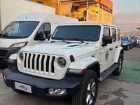 Usata Jeep Wrangler Unlimited Sahara 200 CV (147 kW) 2018 Bianco SUV