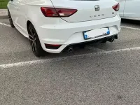 Usata Seat Leon FR 184 CV (135 kW) 2016 Bianco Coupé