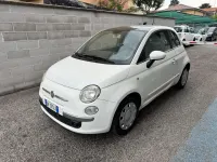 Usata Fiat 500 Lounge 69 CV (50 kW) 2009 Bianco Cabrio