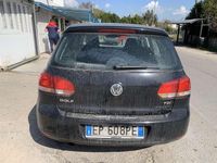 Usata VW Golf VII Comfortline 105 CV (77 kW) 2013 Nero Berlina