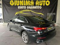 Usata Audi A3 Advanced 110 CV (80 kW) 2021 Nero Berlina