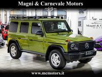 Nuova Mercedes G500 449 CV (330 kW) 2025 Cactus green SUV