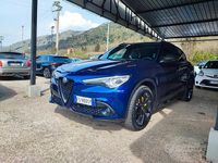Usata Alfa Romeo Stelvio Super 210 CV (154 kW) 2018 Blu SUV