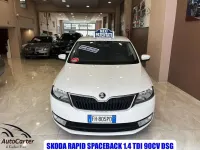 Usata Skoda Rapid 90 CV (66 kW) 2017 Bianco Berlina