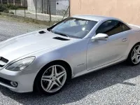 Usata Mercedes SLK200 184 CV (135 kW) 2008 Argento Cabrio