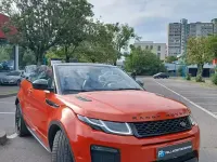 Usata Land Rover Range Rover evoque HSE Dynamic 180 CV (132 kW) 2017 Arancione Cabrio