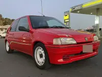 Usata Peugeot 106 98 CV (72 kW) 1996 Rosso Utilitaria