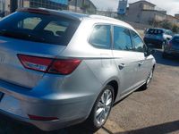 Usata Seat Leon ST Style 115 CV (84 kW) 2017 Argento Station wagon