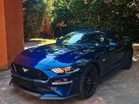 Usata Ford Mustang GT 450 CV (330 kW) 2020 Blu Cabrio