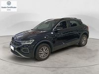Usata VW T-Roc Life 110 CV (80 kW) 2022 Nero SUV
