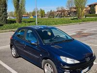 Usata Peugeot 206 60 CV (44 kW) 1999 Blu Utilitaria