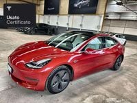 Usata Tesla Model 3 Long Range AWD 324 kW (441 CV) 2021 Red multicoat Berlina