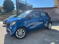 Usata Smart ForFour Passion 71 CV (52 kW) 2015 Blu Utilitaria