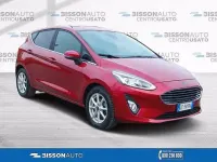 Usata Ford Fiesta Titanium S 125 CV (91 kW) 2021 Rosso Utilitaria