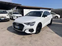 Usata Audi A3 Advanced 150 CV (110 kW) 2022 Bianco Berlina