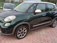 Usata Fiat 500L Trekking 95 CV (69 kW) 2017 Verde Monovolume