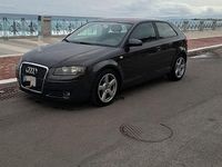 Usata Audi A3 125 CV (91 kW) 2007 Nero Utilitaria