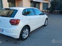 Usata VW Polo 80 CV (58 kW) 2019 Bianco Utilitaria