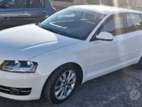 Usata Audi A3 105 CV (77 kW) 2011 Bianco Utilitaria