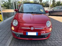 Usata Fiat 500C Lounge 75 CV (55 kW) 2009 Rosso Cabrio
