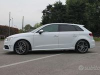 Usata Audi S3 Comfort 300 CV (220 kW) 2013 Bianco Berlina