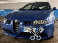 Usata Alfa Romeo 2000 252 CV (185 kW) 2004 Blu/azzurro Berlina