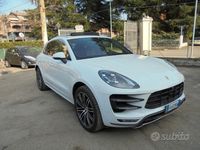 Usata Porsche Macan Turbo Performance Package 441 CV (324 kW) 2018 Bianco SUV