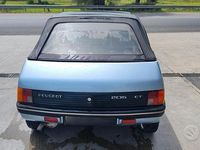 Usata Peugeot 205 49 CV (36 kW) 1986 Blu/azzurro Cabrio