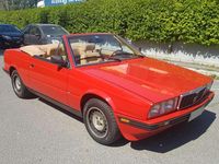 Usata Maserati Biturbo 184 CV (135 kW) 1987 Rosso Cabrio